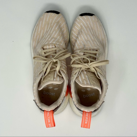 Adidas | NMD R2, Linen Color, Size 10, Women’s Sneakers - EUC - Picture 5 of 10